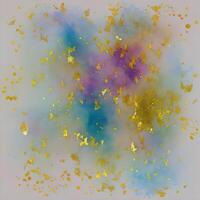Abstract watercolor glitter background, Watercolor splash painting texture, Abstract luxury texture, Acrylic liquid glitter texture, photo