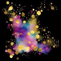 Abstract watercolor glitter background, Watercolor splash painting texture, Abstract luxury texture, Acrylic liquid glitter texture, photo