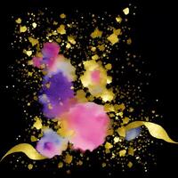 Abstract watercolor glitter background, Watercolor splash painting texture, Abstract luxury texture, Acrylic liquid glitter texture, photo