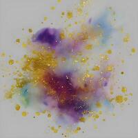 Abstract watercolor glitter background, Watercolor splash painting texture, Abstract luxury texture, Acrylic liquid glitter texture, photo