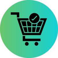 Checkout Vector Icon Design