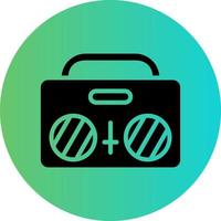 Boombox Vector Icon Design