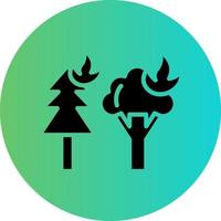 Wildfire Vector Icon Design