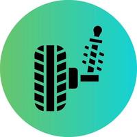 Wheel Alignment Vector Icon Design