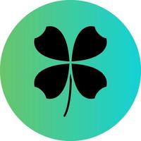 Clover Vector Icon Design