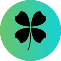 Clover Vector Icon Design