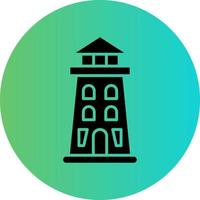 Lighthouse Vector Icon Design