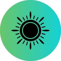 Sun Vector Icon Design