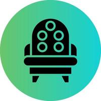 Cinema Chairs Vector Icon Design
