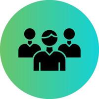 Audience Insight Vector Icon Design