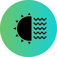 Heat Wave Vector Icon Design