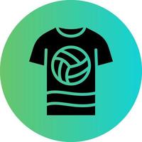 Sports Shirt Vector Icon Design