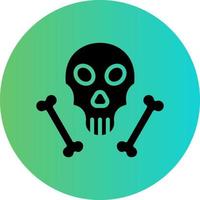 Jolly Roger Vector Icon Design