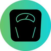 Weight Scale Vector Icon Design