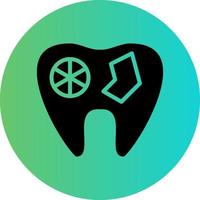 Tooth Infection Vector Icon Design