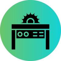 Table Cutter Vector Icon Design