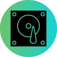 Hard Drive Vector Icon Design