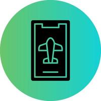 Mobile Airplane Mode Vector Icon Design