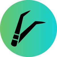 Tweezers Vector Icon Design