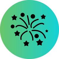 Firework Vector Icon Design