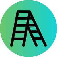 Stepladder Vector Icon Design
