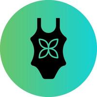 diseño de icono de vector de traje de baño