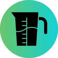 Measuring Jug Vector Icon Design