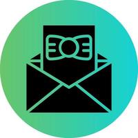 Birthday Invite Vector Icon Design