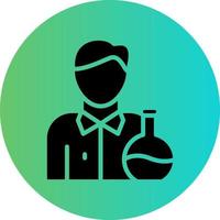 Chemist Vector Icon Design