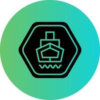 Dock Vector Icon Design