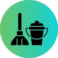 Mop Vector Icon Design