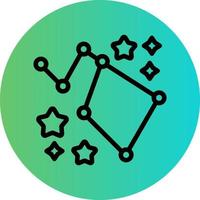 Big Dipper Vector Icon Design