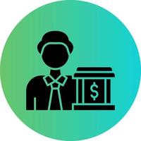 Personal Banking Vector Icon Design