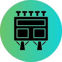 Billboard Vector Icon Design