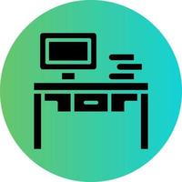 Desk Vector Icon Design