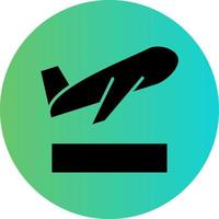 Departure Vector Icon Design