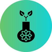 diseño de icono de vector de florero