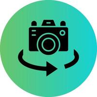 Vr Camera Vector Icon Design
