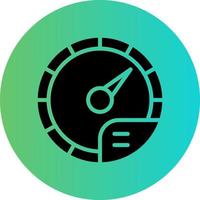Speedometer Vector Icon Design