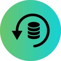 Data Backup Vector Icon Design