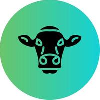 vaca vector icono diseño