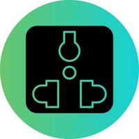 Socket Vector Icon Design