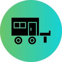 Caravan Vector Icon Design