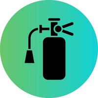 Fire Extinguisher Vector Icon Design