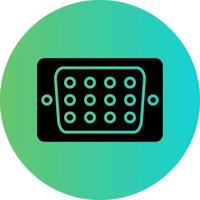 Vga Port Vector Icon Design