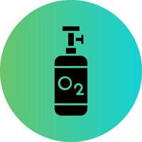 Oxygen Tank Vector Icon Design