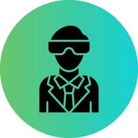 Virtual Reality Vector Icon Design