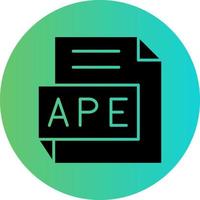 APE Vector Icon Design