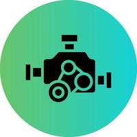 Engine Vector Icon Design