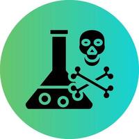 Poison Chemical Vector Icon Design